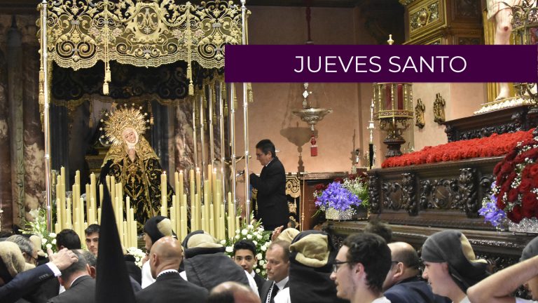 Recordamos las procesiones del Jueves Santo de 2019