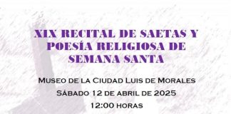 El Museo de la Ciudad acoge el XIX Recital de Saetas y Poesía Religiosa de Semana Santa